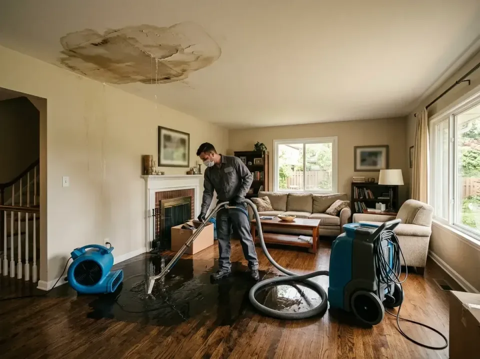 attic-pipe-burst-ceiling-drip-008 — frequently asked questions, Water Damage Restoration & Carpet Care in Saugatuck, CT